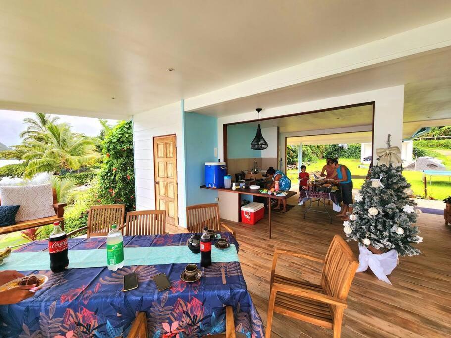 Taputapuapea Duplex En Bord De Mer Fare Tahitea Pension מראה חיצוני תמונה