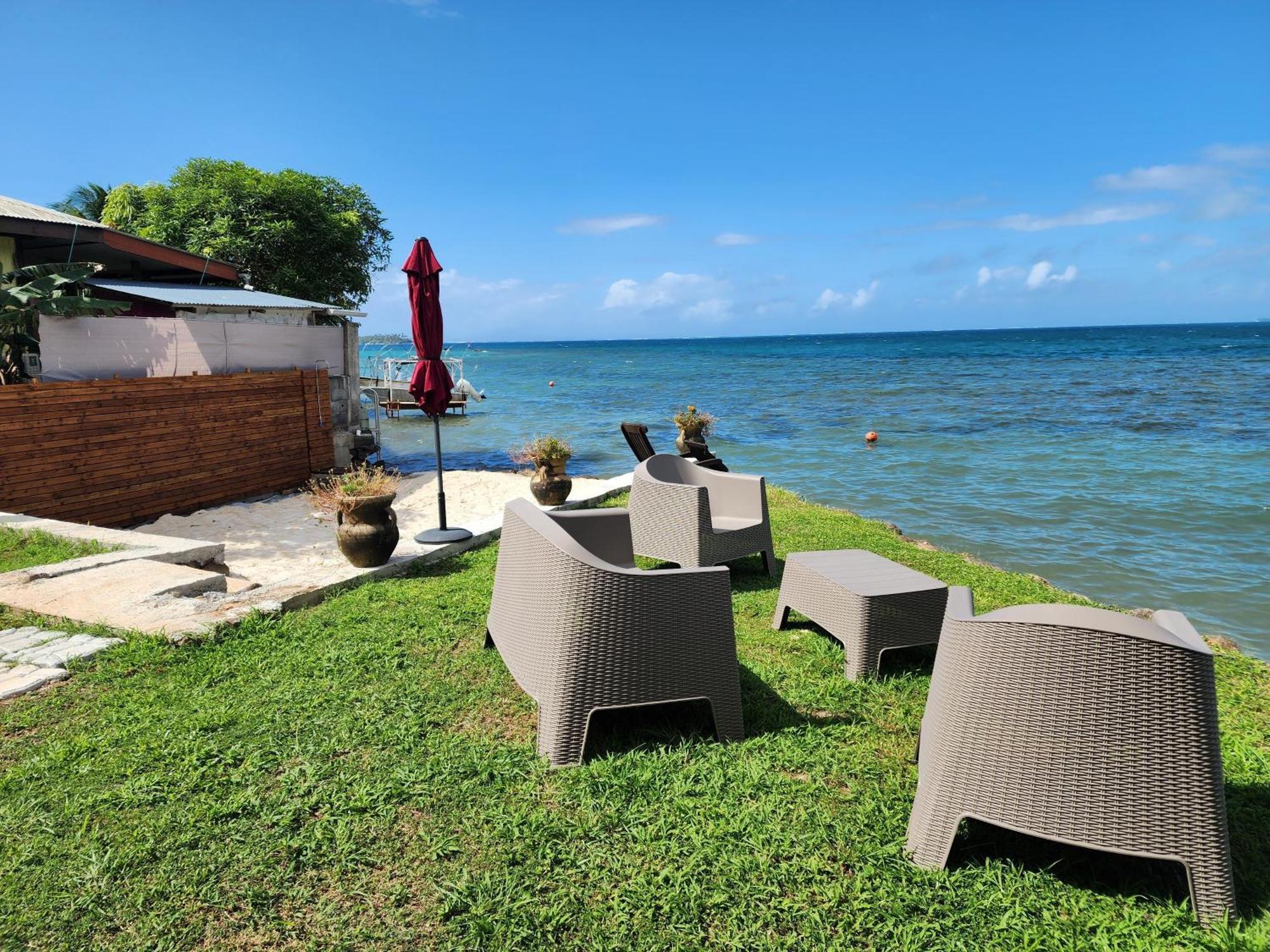 Taputapuapea Duplex En Bord De Mer Fare Tahitea Pension מראה חיצוני תמונה